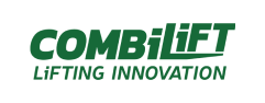 A green combilift logo