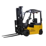 Thumbnail of http://Frontal%20view%20of%20a%20big%20joe%20sit-down%20electric%20forklift%20on%20a%20white%20background