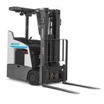 Thumbnail of http://Frontal%20View%20of%20the%20Unicarriers%20SCX%20N2%20Stand%20Up%20Forklift%20on%20a%20White%20Background