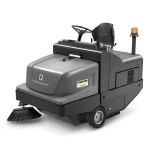 Thumbnail of http://Front%20View%20of%20a%20Karcher%20KM%20105%20Sweeper%20On%20a%20White%20Background