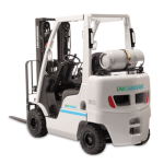 Thumbnail of http://Back%20View%20of%20a%20Unicarriers%20AF%20Series%20Propane%20Forklift%20on%20a%20White%20Background