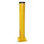 Thumbnail of http://A%20closeup%20of%20a%20Yellow%20Surface%20Mount%20Steel%20Bollard%20on%20a%20White%20Background