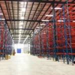 Thumbnail of http://An%20empty%20pallet%20racking%20system%20inside%20of%20a%20warehouse