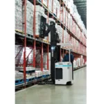 Thumbnail of http://A%20worker%20picking%20a%20pallet%20using%20a%20Unicarriers%20SRX%20reach%20truck%20inside%20of%20a%20warehouse